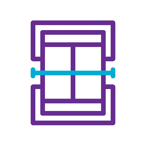 Transparency from start to finish icon
